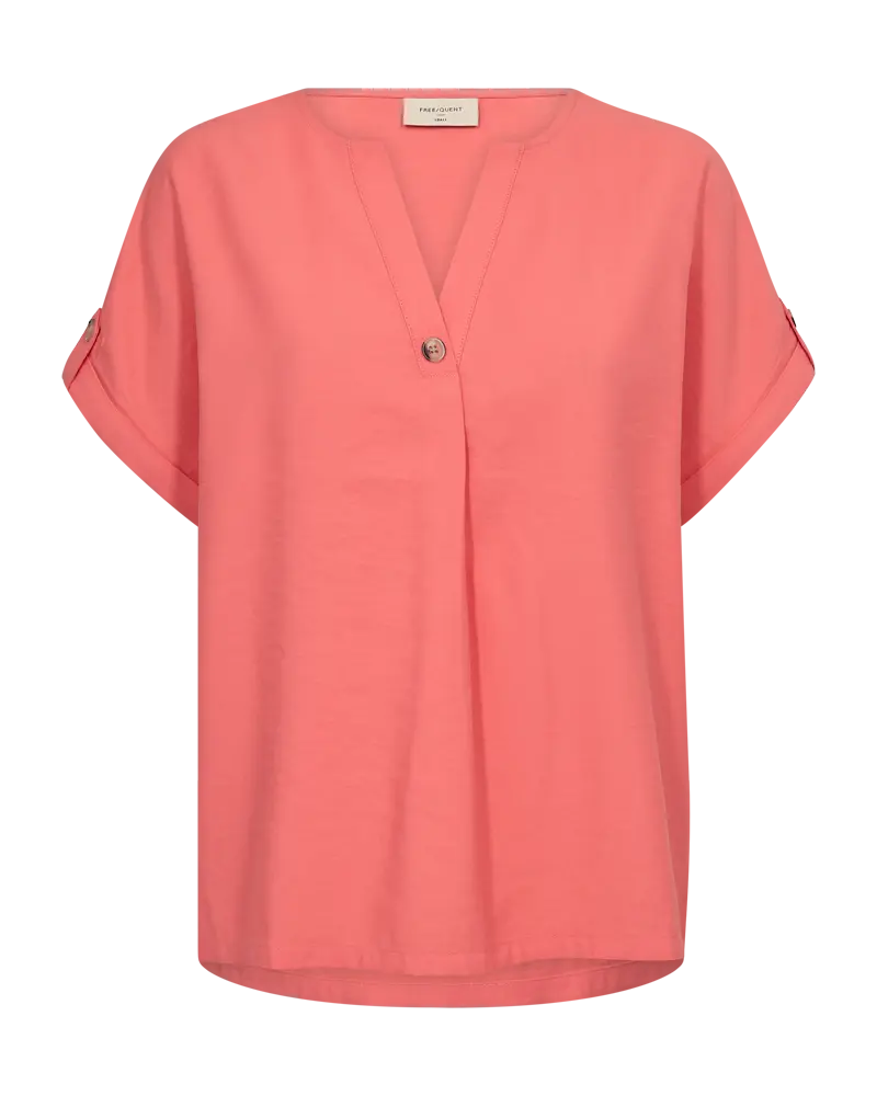 Freequent | Fqhamam-blouse georgia peach