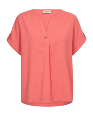 Freequent | Fqhamam-blouse georgia peach