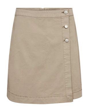 Freequent | Fqhaysol-skirt simply taupe