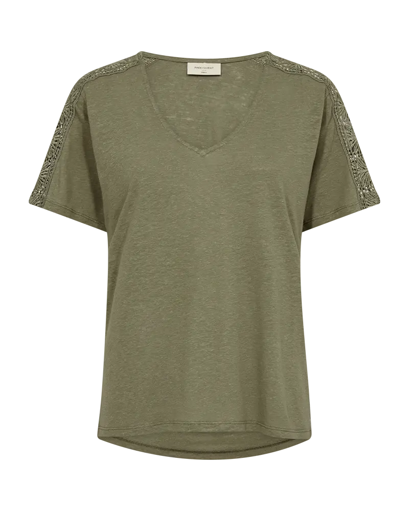 Freequent | Fqhera-tee deep lichen green