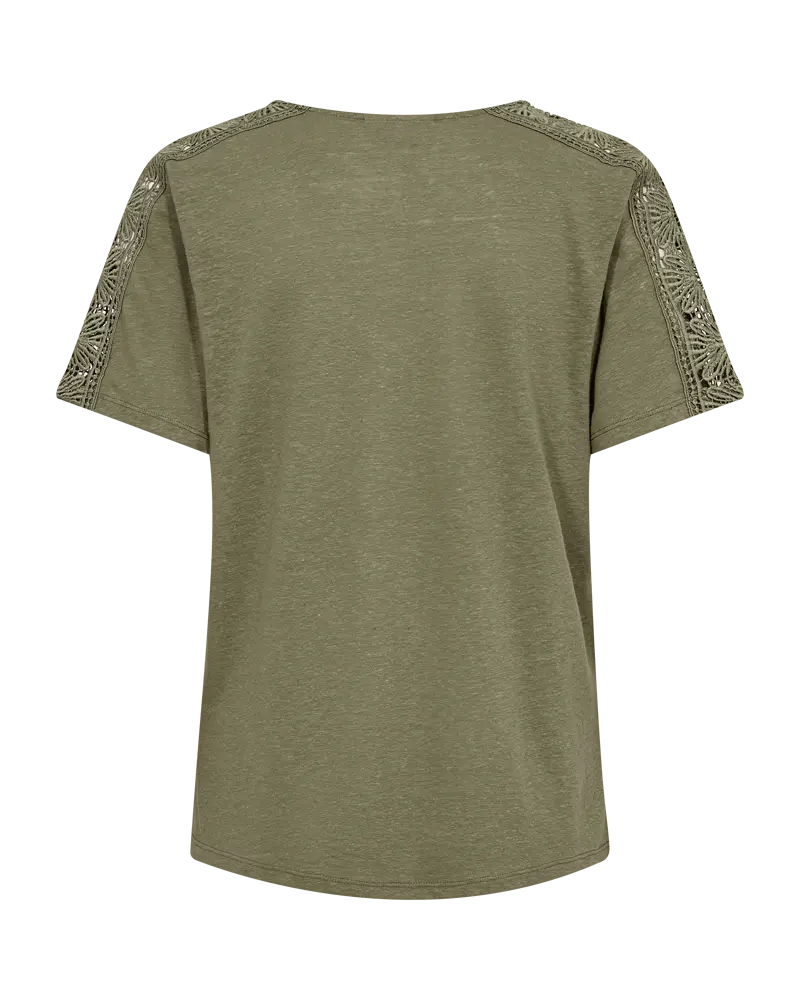Freequent | Fqhera-tee deep lichen green