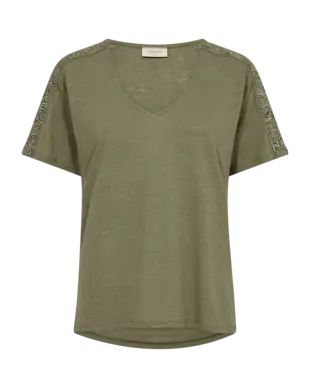 Freequent | Fqhera-tee deep lichen green