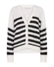 Freequent | FQIBEN-CARDIGAN Brilliant White w. Black