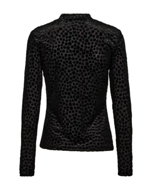 Freequent | Fqiska-blouse black w. black dot