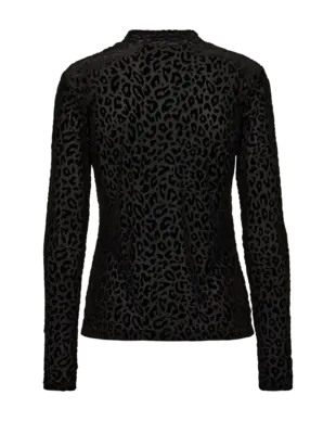 Freequent | Fqiska-blouse black w. black leo