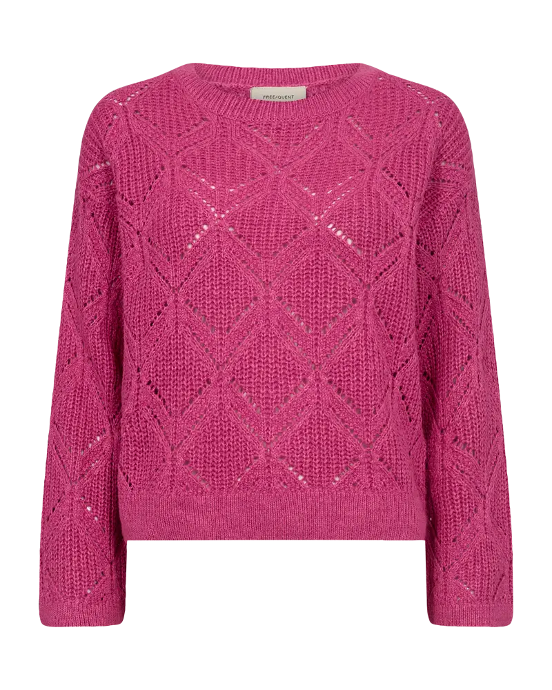 Freequent | FQJAZZ-PULLOVER Raspberry Rose Melange