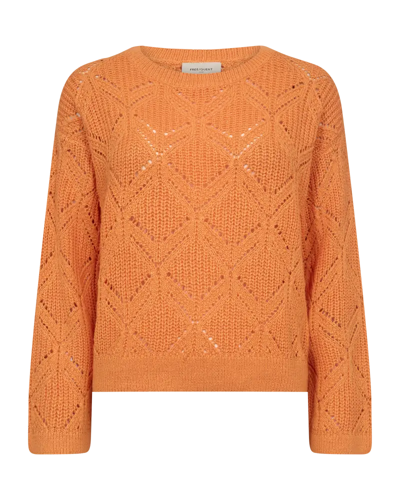 Freequent | FQJAZZ-PULLOVER Tangerine Melange