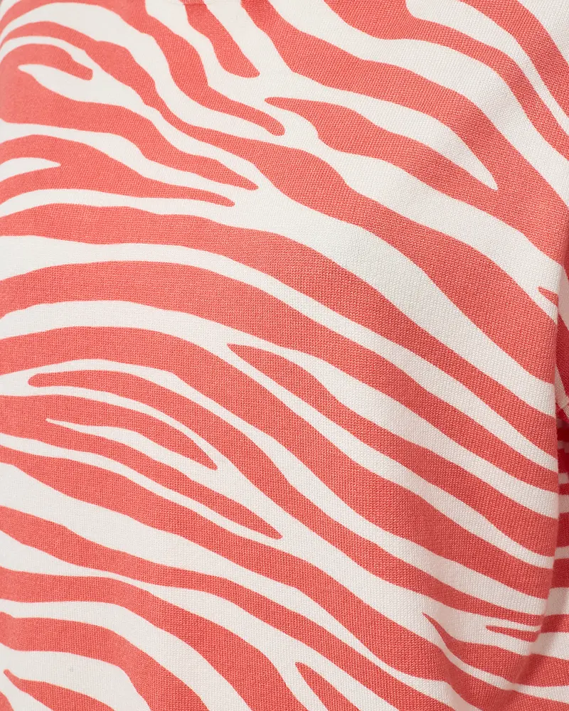 Freequent | Fqjone-pullover hot coral w. tofu