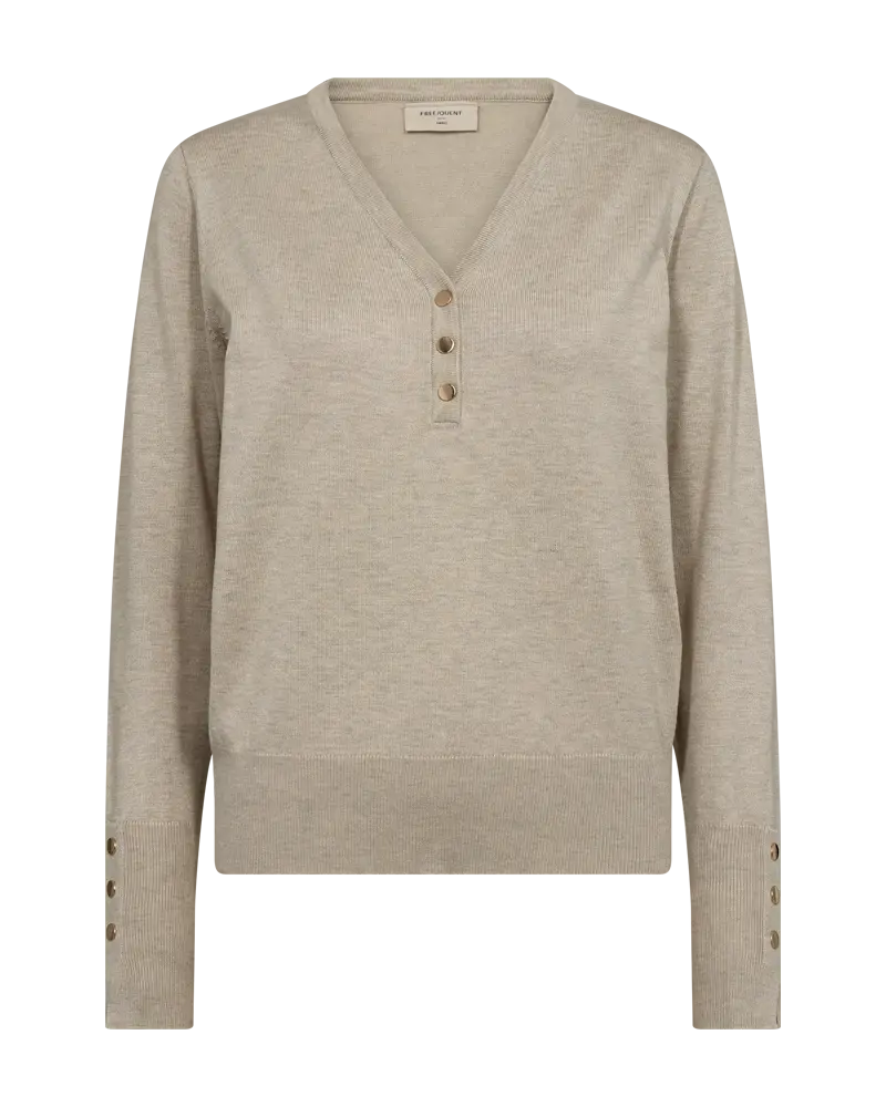 Freequent | Fqkatie-pullover moonbeam melange