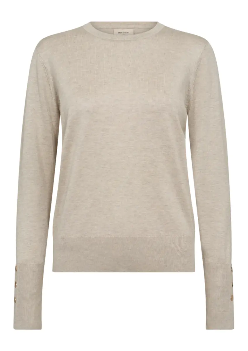 Freequent | Fqkatie-pullover moonbeam melange
