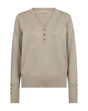 Freequent | Fqkatie-pullover moonbeam melange