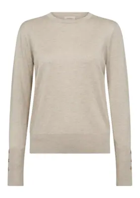 Freequent | Fqkatie-pullover moonbeam melange