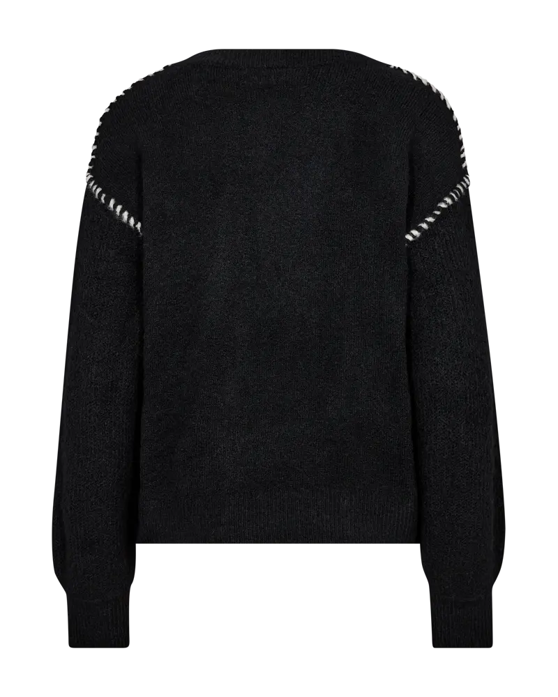 Freequent | Fqkinlock-pullover black w. moonbeam