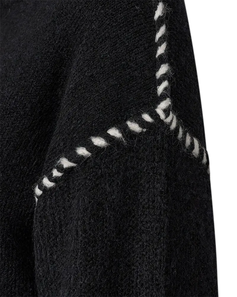 Freequent | Fqkinlock-pullover black w. moonbeam