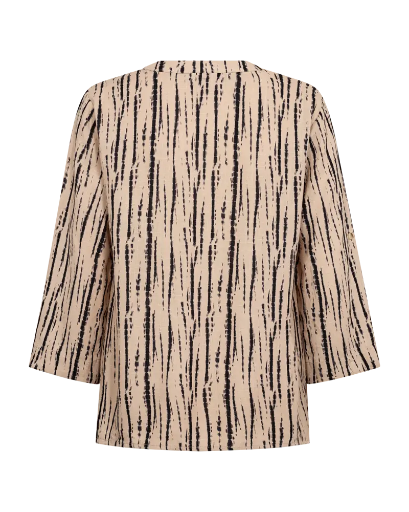 Freequent | Fqlarin-blouse sand melange w. w. black