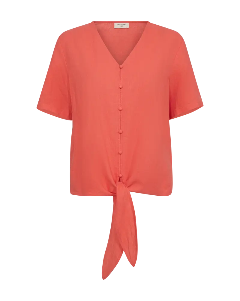 Freequent | Fqlava-blouse hot coral