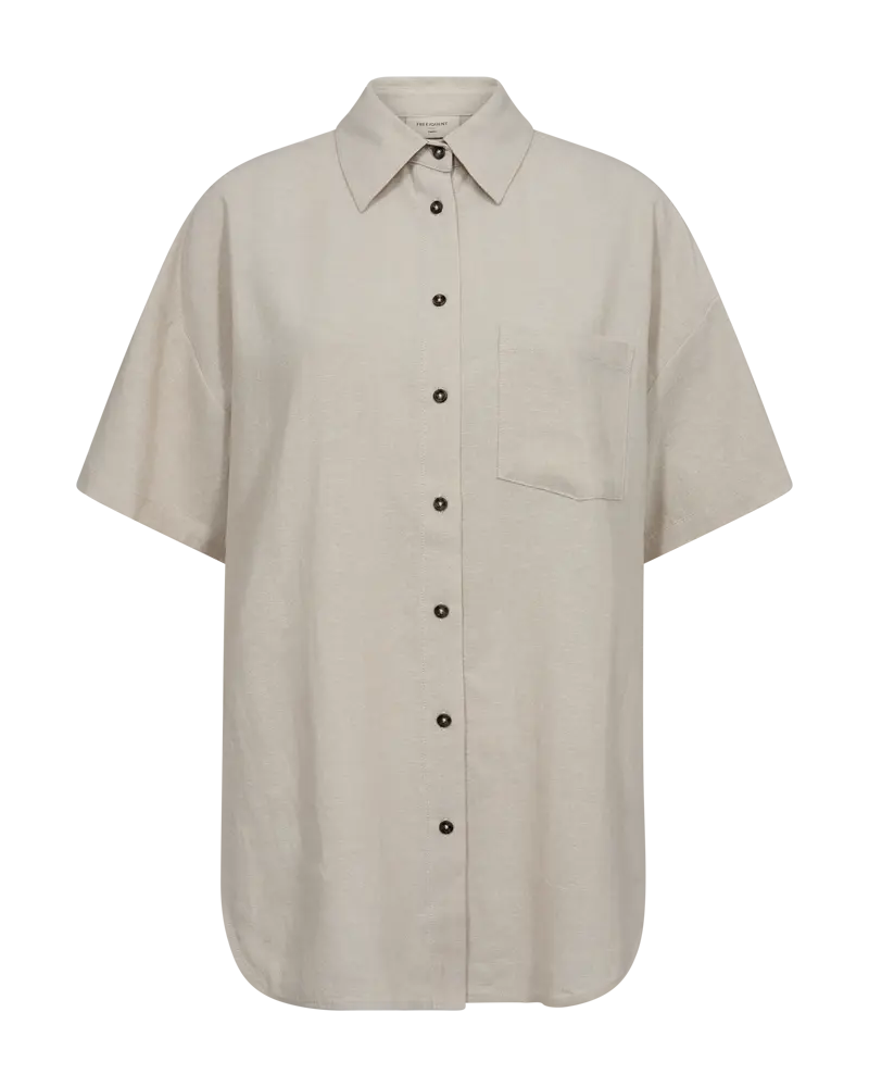 Freequent | Fqlava-shirt moonbeam melange