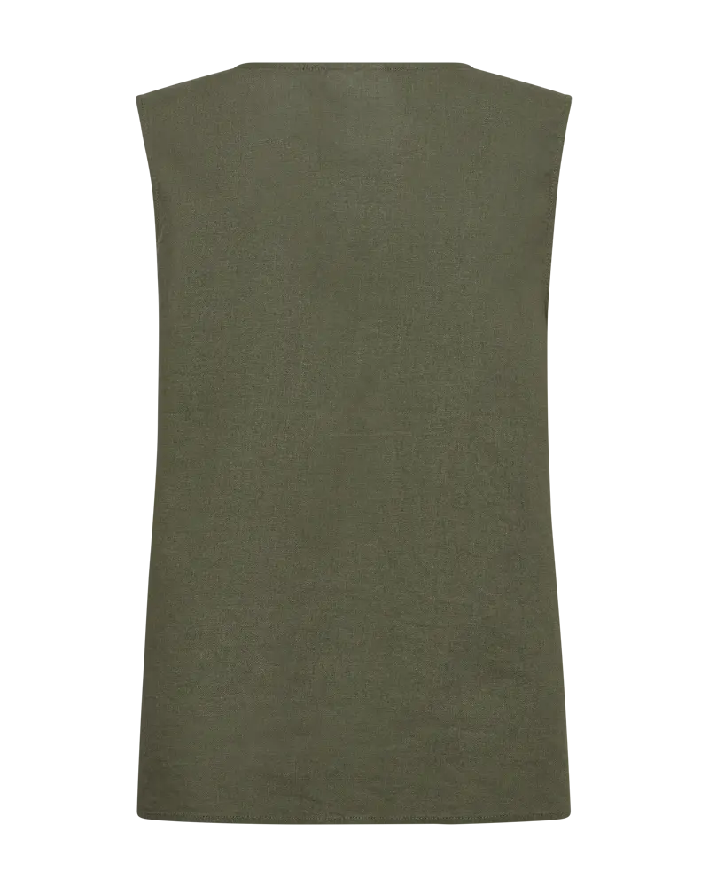 Freequent | Fqlava-top deep lichen green