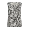 Freequent | Fqlava-top moonbeam melange w. black