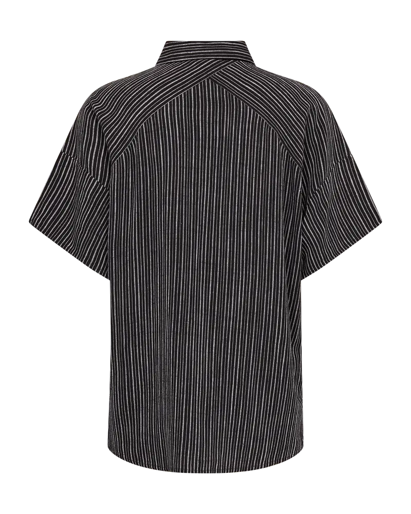 Freequent | Fqlavara-shirtblack w. brilliant white