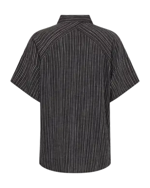 Freequent | Fqlavara-shirtblack w. brilliant white