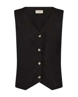 Freequent | Fqlavara-waistcoat black
