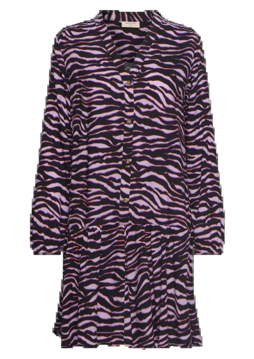 Freequent | FQLINN-DRESS Royal Lilac w. Black