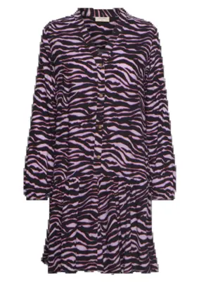 Freequent | FQLINN-DRESS Royal Lilac w. Black
