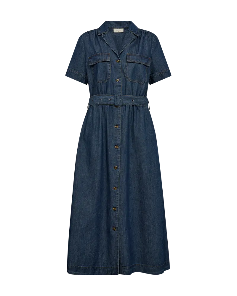 Freequent | Fqlisea-dress dark blue denim