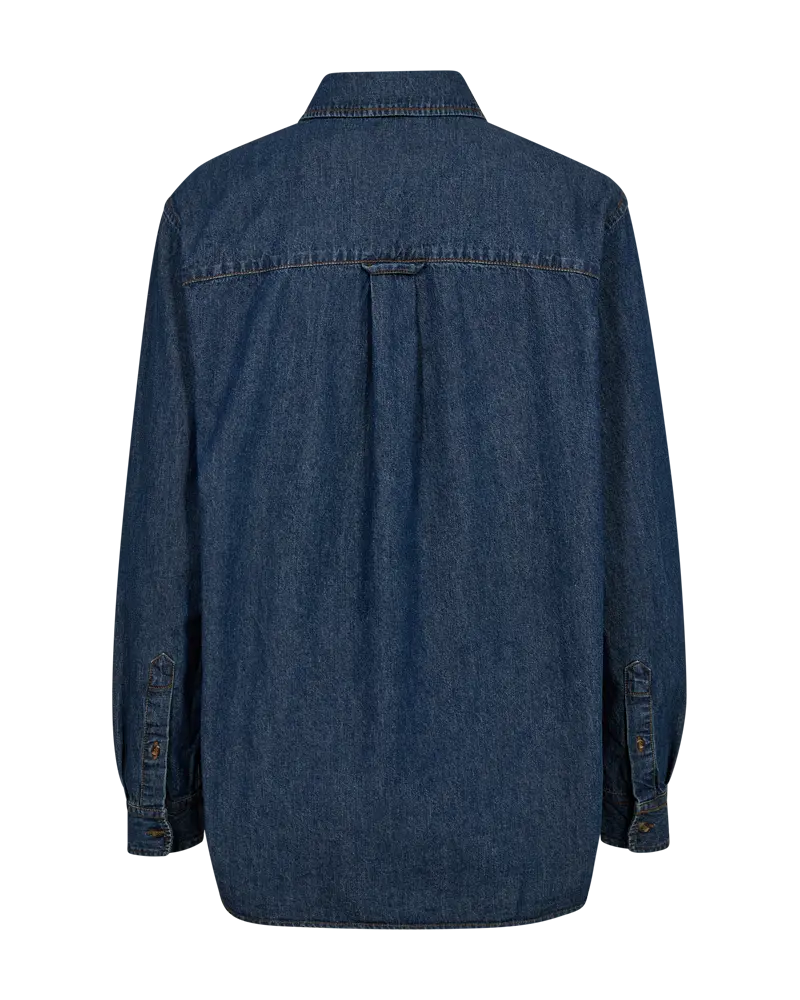 Freequent | Fqlisea-shirt dark blue denim