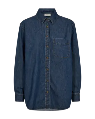 Freequent | Fqlisea-shirt dark blue denim