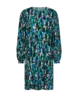 Freequent | FQMALONA-DRESS Black w. Saxony Blue