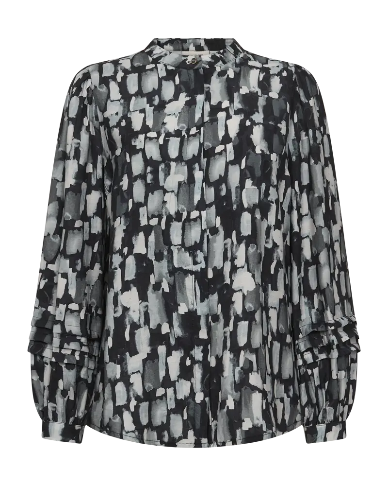freequent | FQMALONA-SHIRT Black w. Eiffel Tower