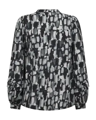 freequent | FQMALONA-SHIRT Black w. Eiffel Tower