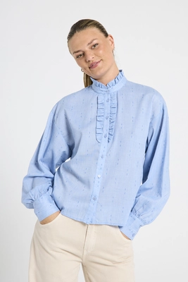 Freequent | Fqraya-shirt wedgewood melange