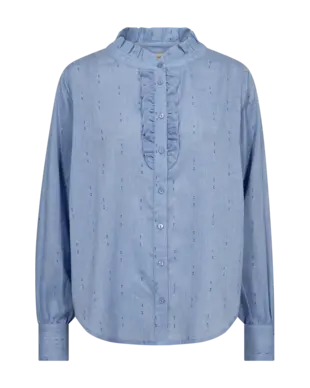 Freequent | Fqraya-shirt wedgewood melange