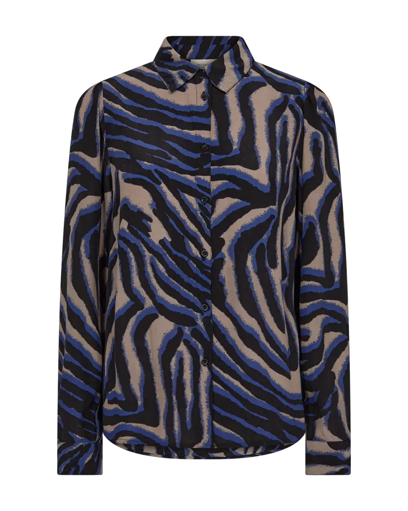 Freequent | FQSEBREA-SHIRT Crockery w. Deep Ultramarine