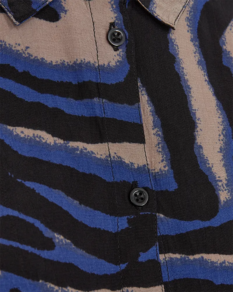 Freequent | FQSEBREA-SHIRT Crockery w. Deep Ultramarine