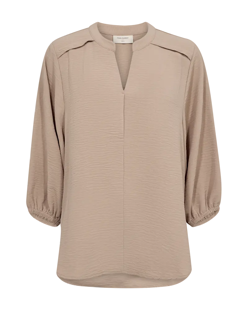 Freequent | Fqtulip-blouse simply taupe