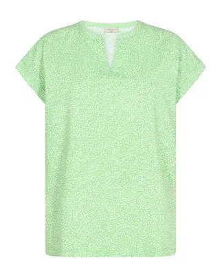 Freequent | FQVIVA-TEE Summer Green w. Brilliant w.