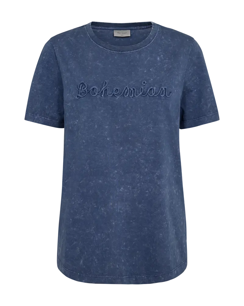 Freequent | Fqwille-tee vintage indigo