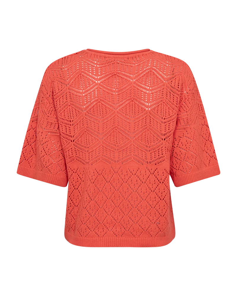 Frequent | Fqcotla-pullover hot coral