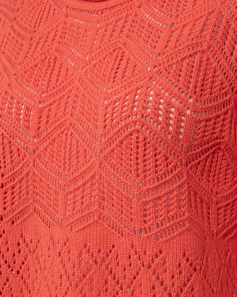 Frequent | Fqcotla-pullover hot coral
