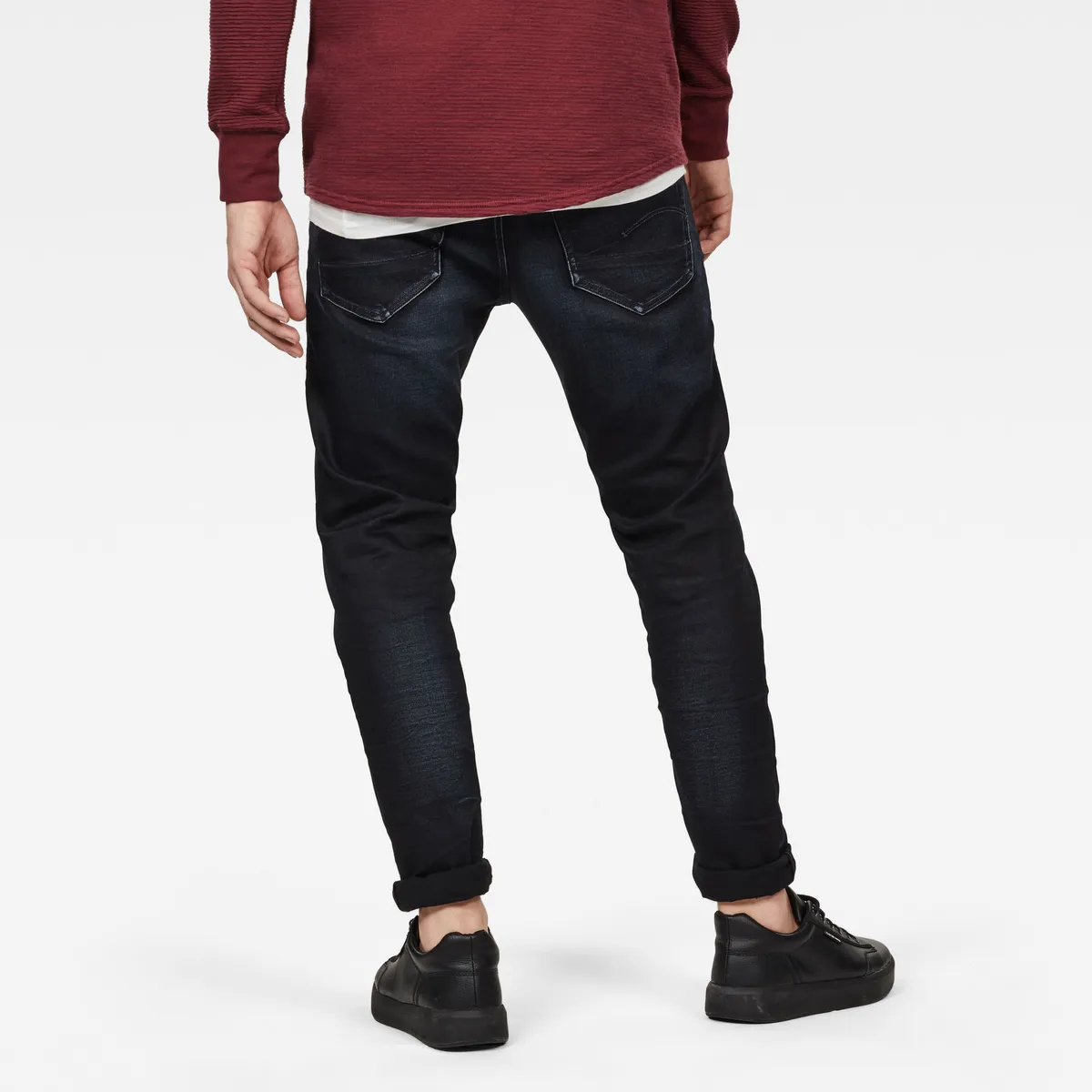 G-Star | 3301 SLIM SLANDER-DK AGED