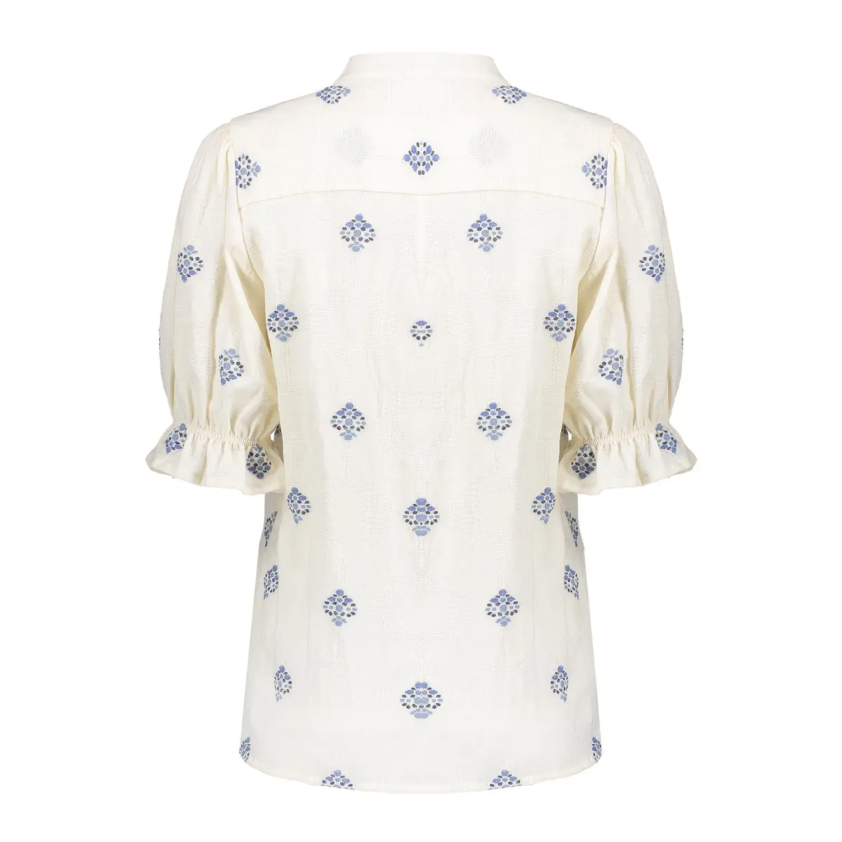 Geisha | Blouse embroidery short sleeves