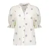 Geisha | Blouse embroidery short sleeves