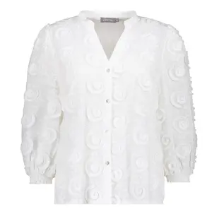 Geisha | Blouse fancy circles