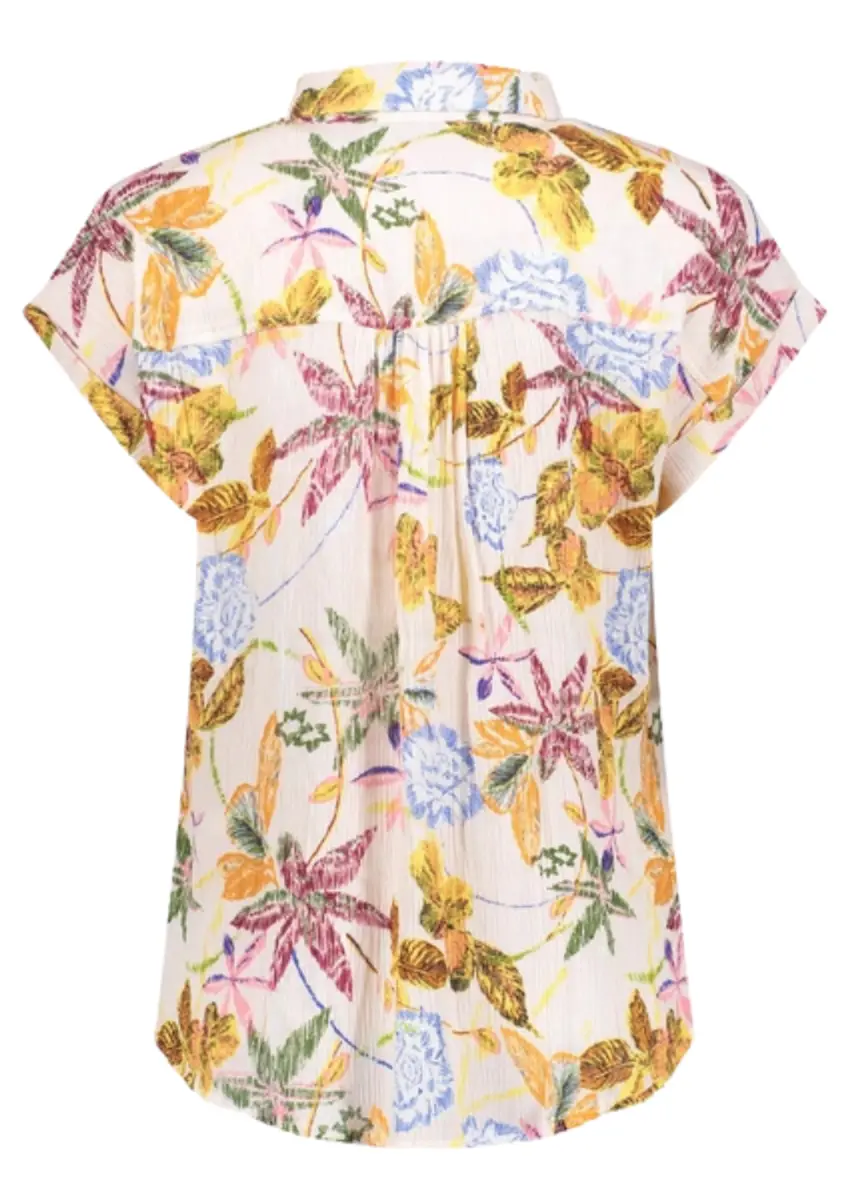 Geisha | Blouse flowers