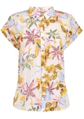 Geisha | Blouse flowers