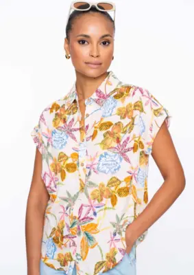 Geisha | Blouse flowers